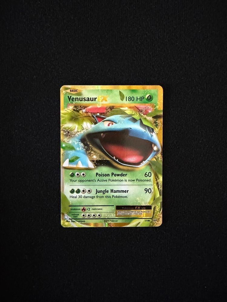 Venusaur Pokémon Card obraz 1